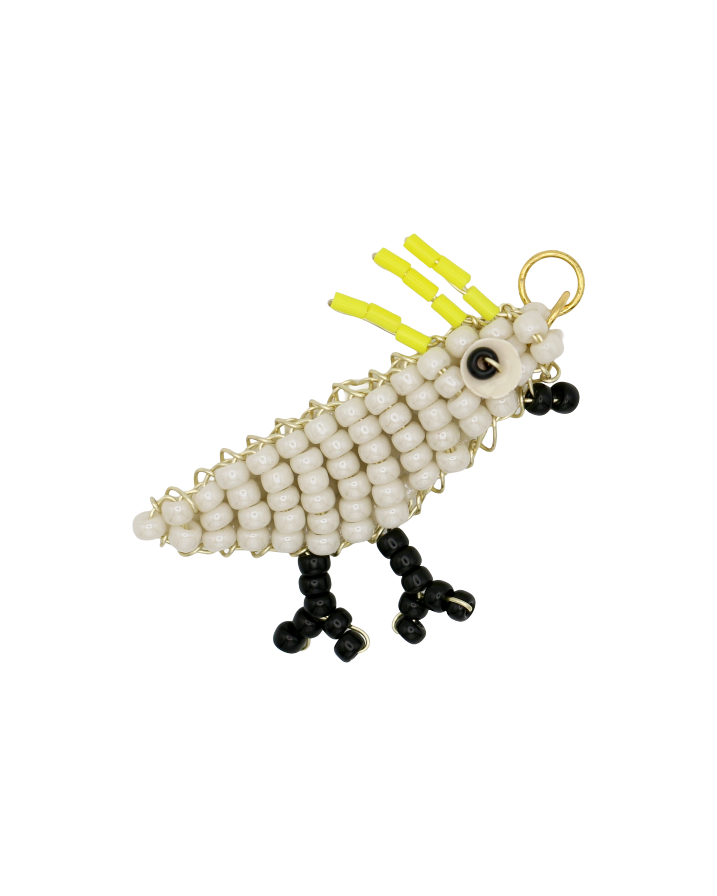 YELLOW-CRESTED COCKATOO BAG CHARM LILO