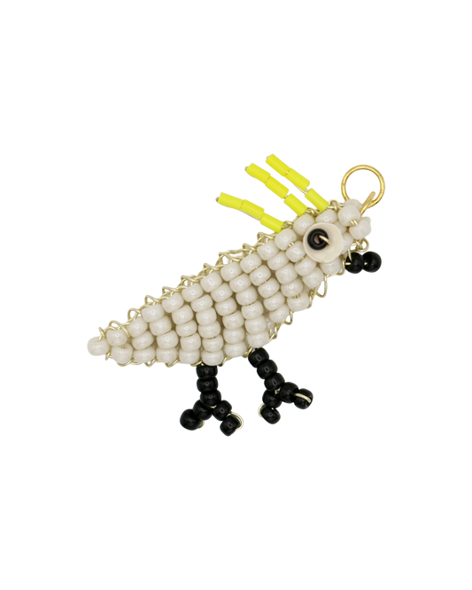 GEELKUIF KAKETOE BAG CHARM LILO