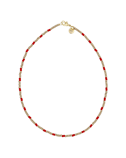 GOUD/RODE MIYUKI KETTING