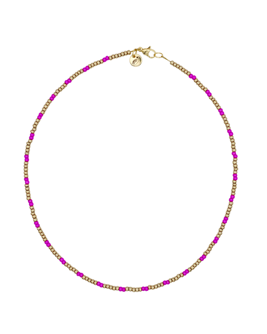 GOUD/ROZE MIYUKI KETTING