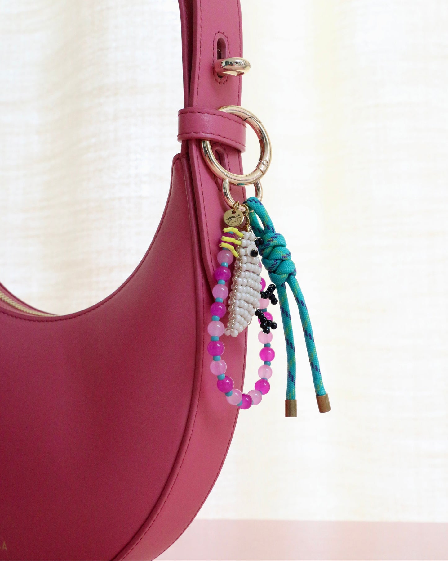 YELLOW-CRESTED COCKATOO BAG CHARM LILO