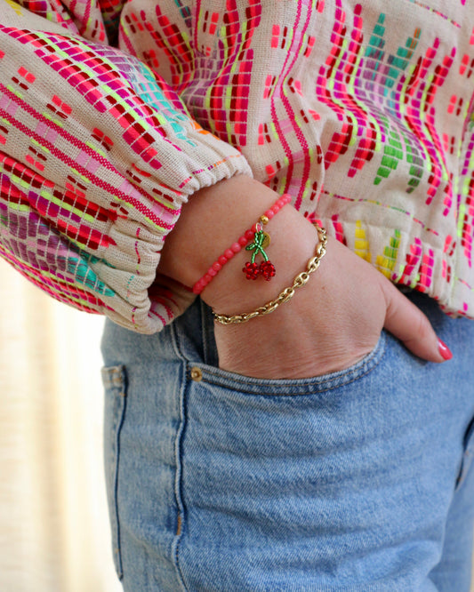 CHERRY DREAM ARMBAND ROZE