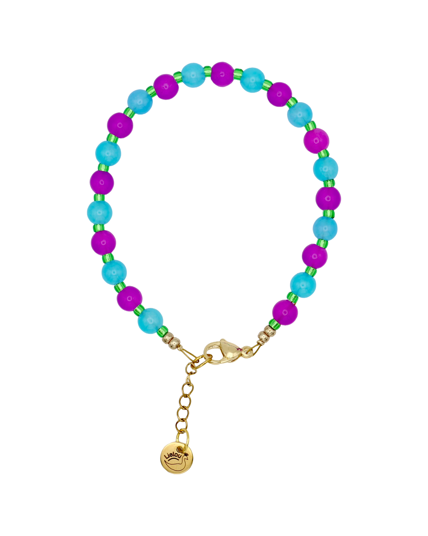 PAARS/BLAUWE ARMBAND CAMI