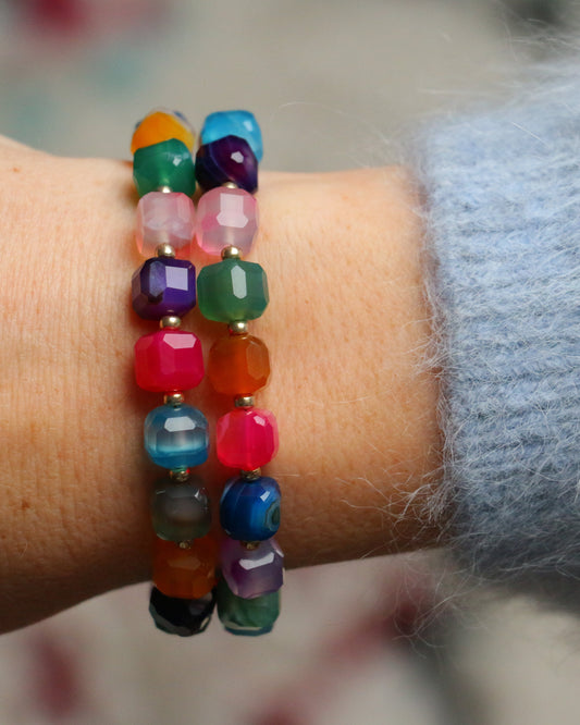CANDY MIX NATUURSTEEN ARMBAND