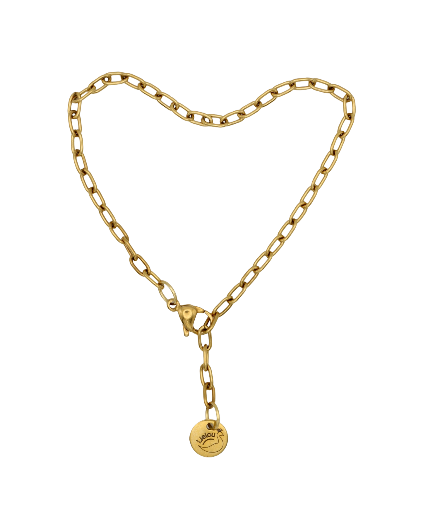 ESSENTIAL LINK ARMBAND GOUD
