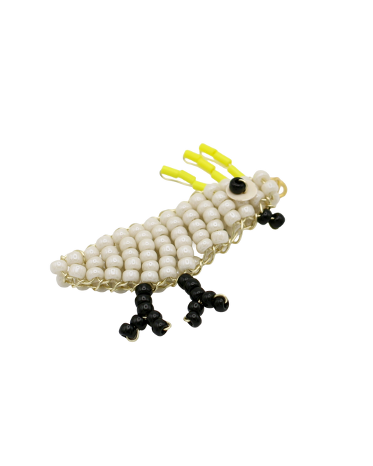 YELLOW-CRESTED COCKATOO CHARM LILO
