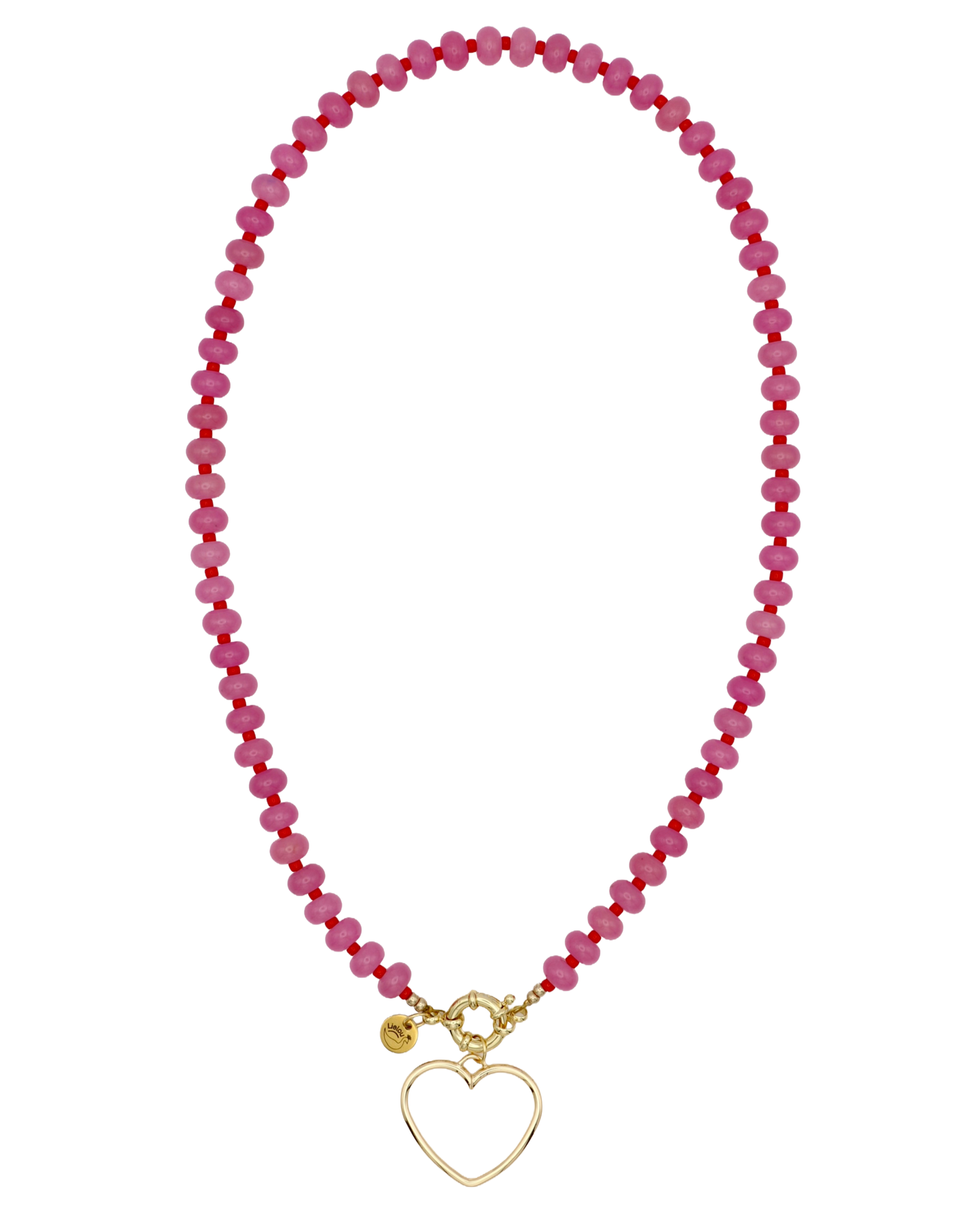 GOUDEN HAPPY HEARTS KETTING