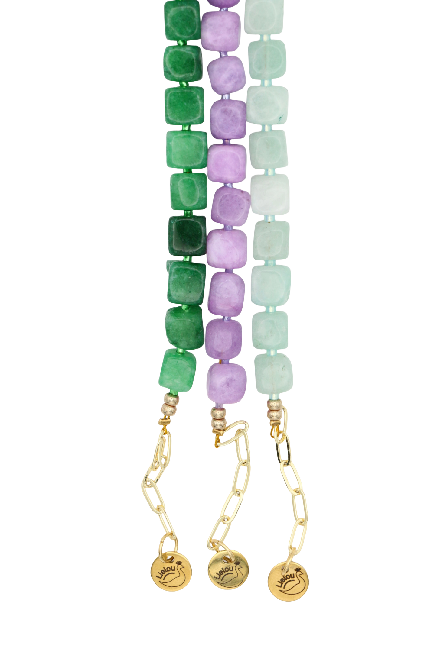 PAARS JADE CUBE ARMBAND