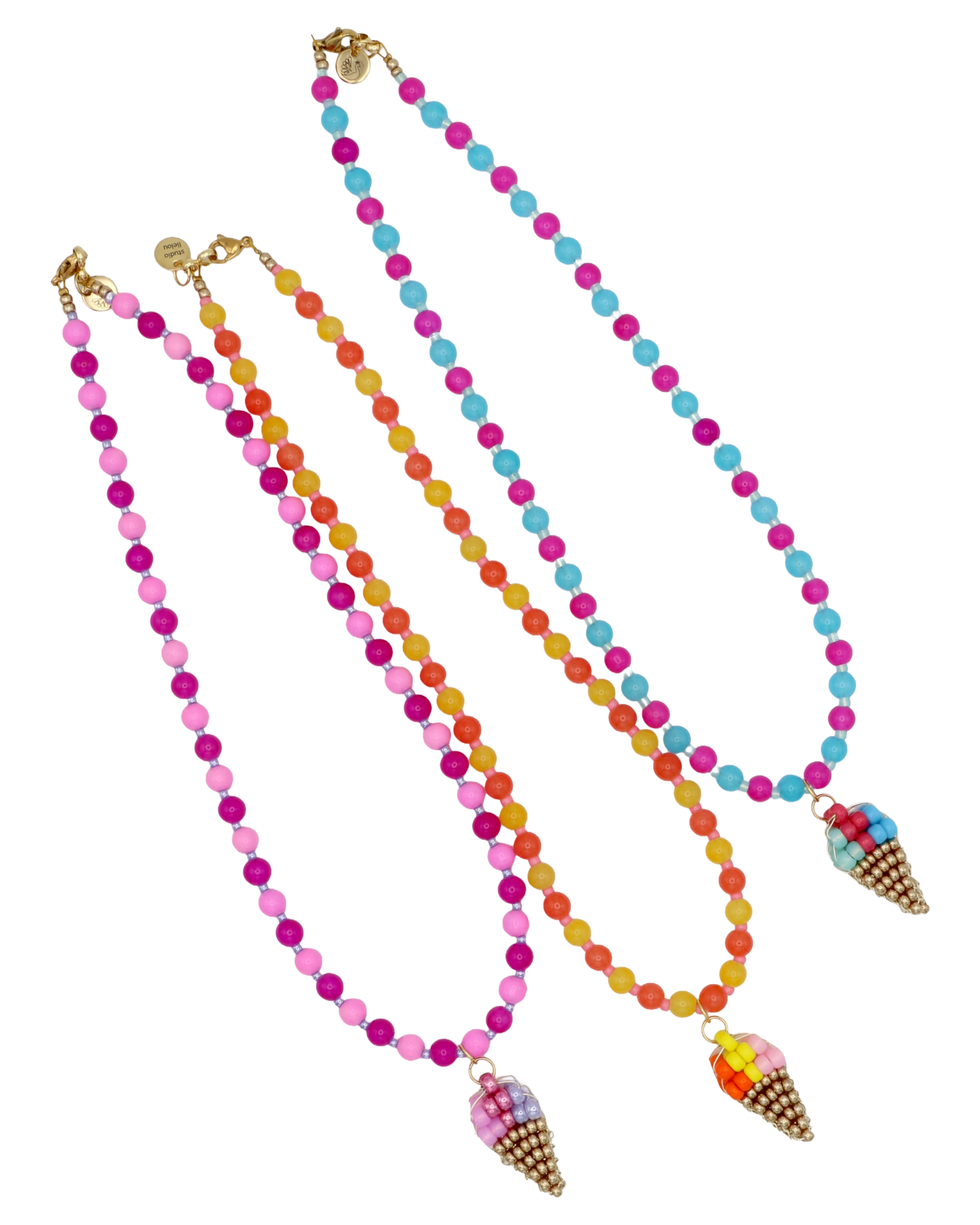 KIDS - SUNNY SCOOP ICE CREAM NECKLACE
