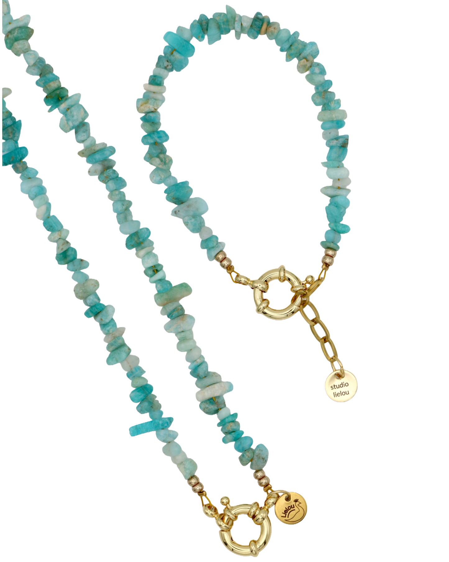 MERMAID BEADS ARMBAND BLAUW