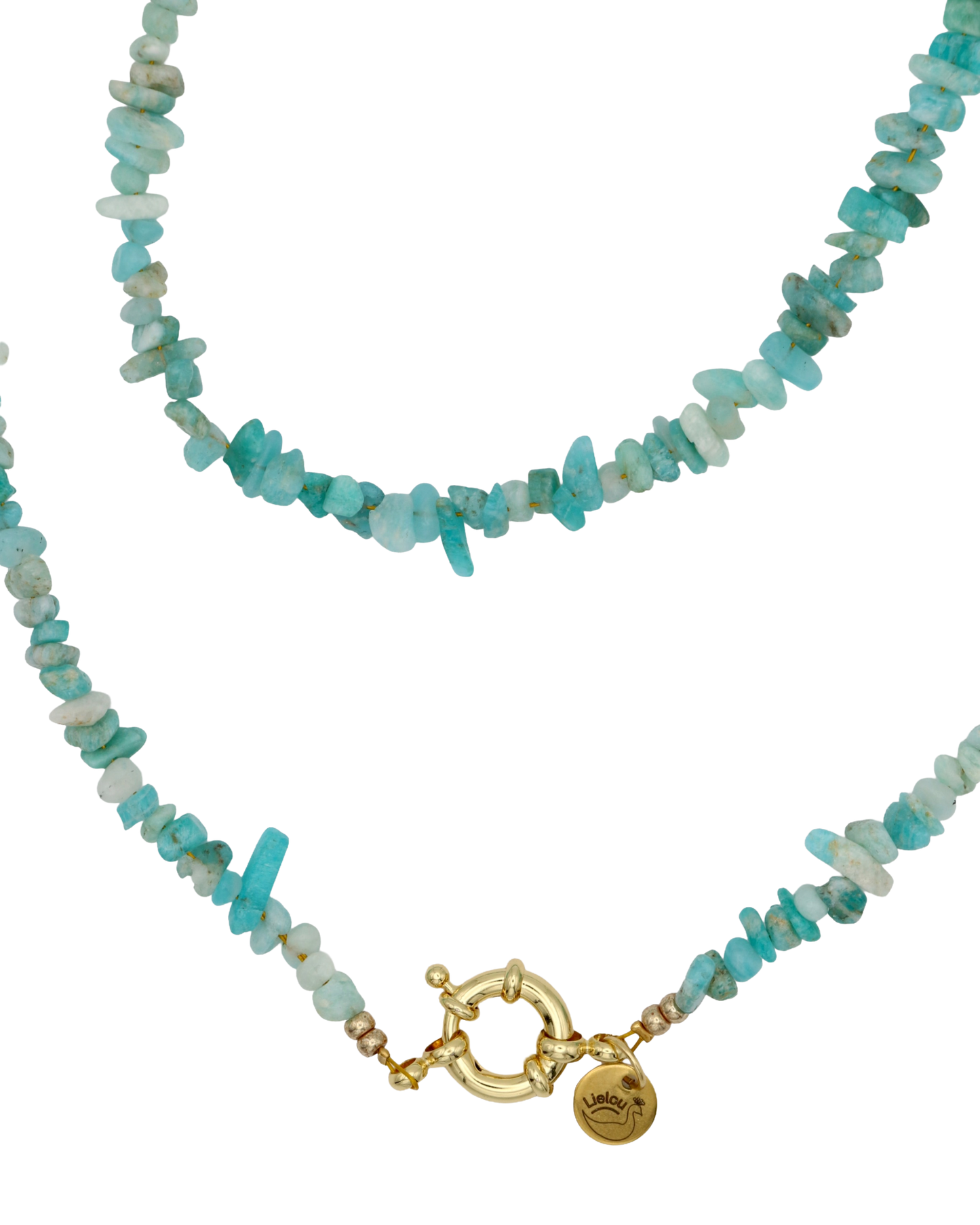 MERMAID BEADS KETTING BLAUW