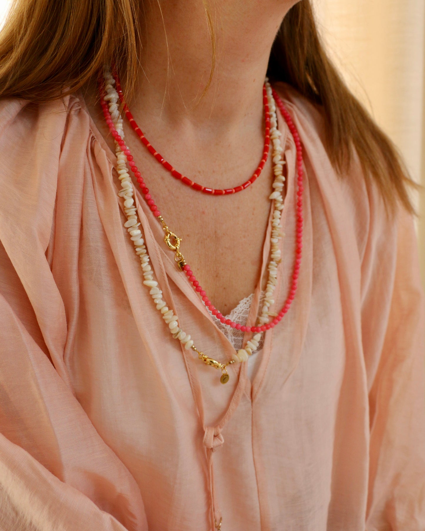 MERMAID BEADS KETTING WIT