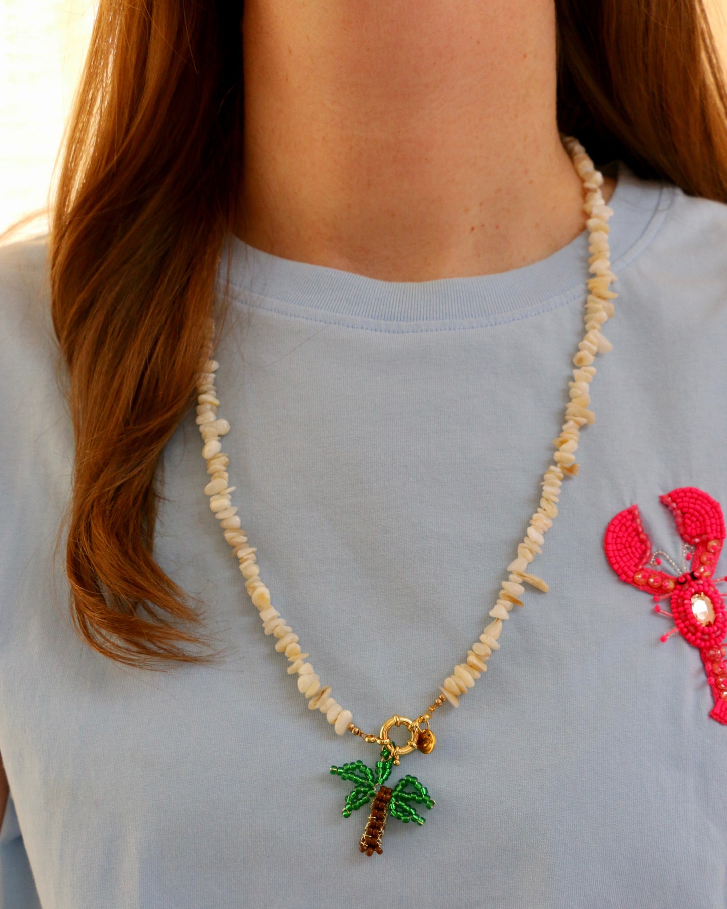 MERMAID BEADS KETTING WIT
