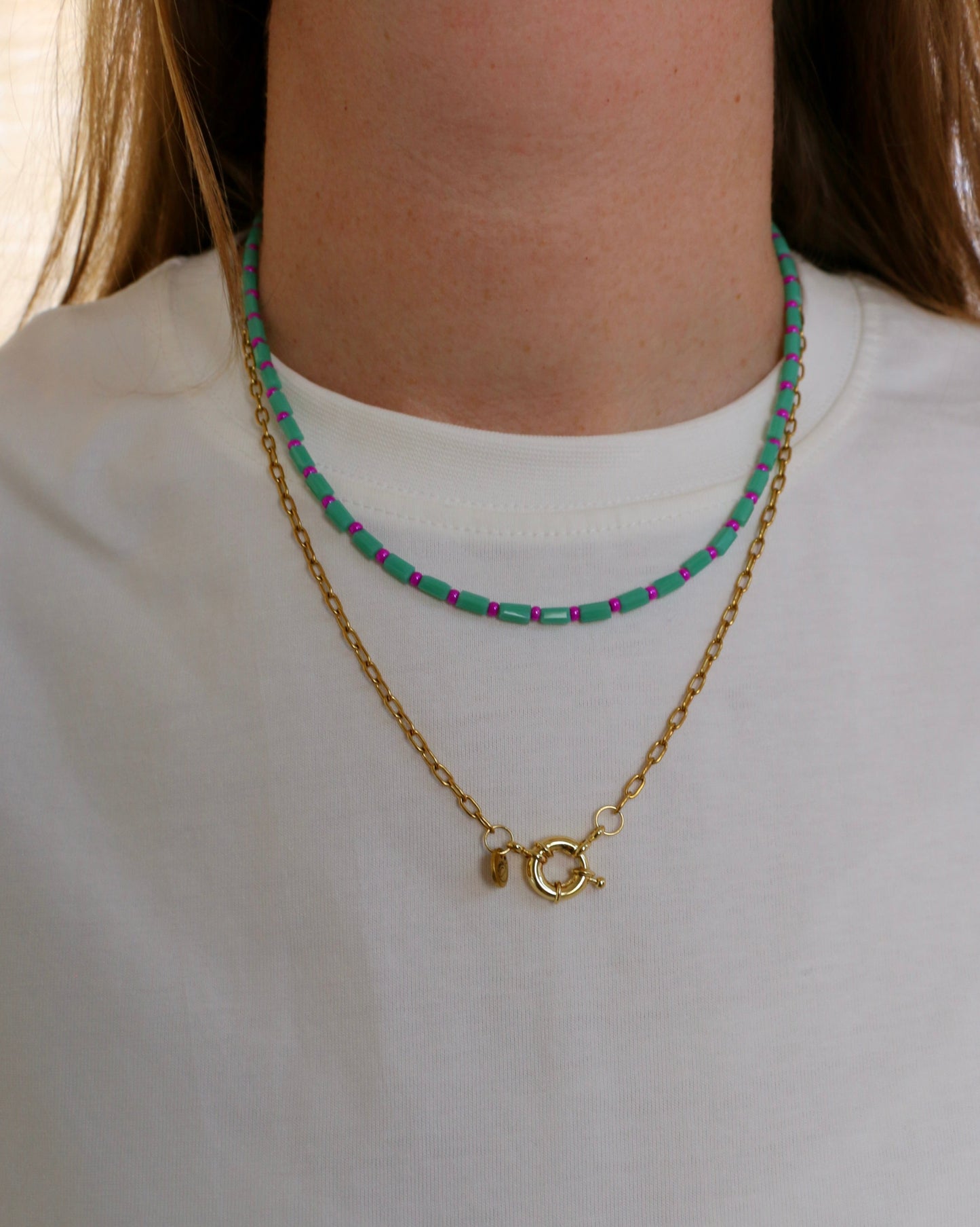 ESSENTIAL LINK KETTING GOUD