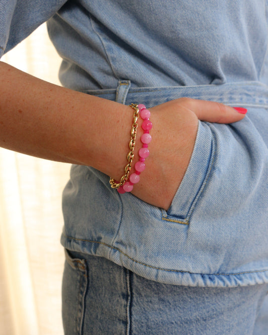 PINK BLOSSOM ARMBAND