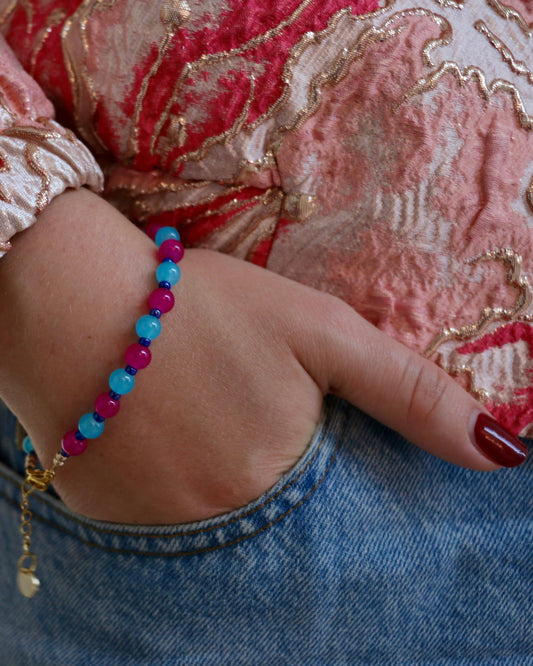PINK/BLUE BRACELET AURI
