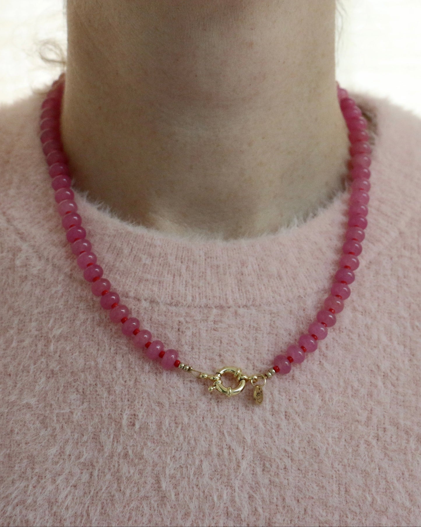 ROZE/RODE RONDELLE KETTING BLUSH