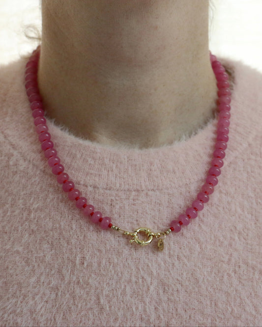 ROZE/RODE RONDELLE KETTING BLUSH