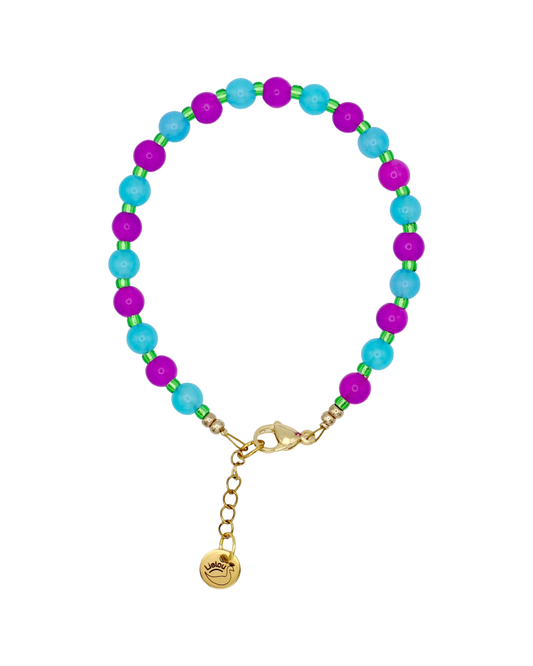 PAARS/BLAUWE ARMBAND CAMI