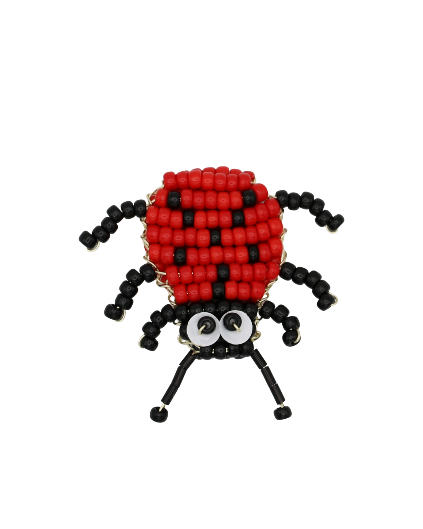 BUNDLE - RED/ORANGE NECKLACE RED LADYBUG LINA + LITTLE LINA