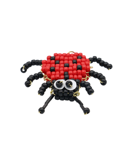 RED LADYBUG CHARM LINA