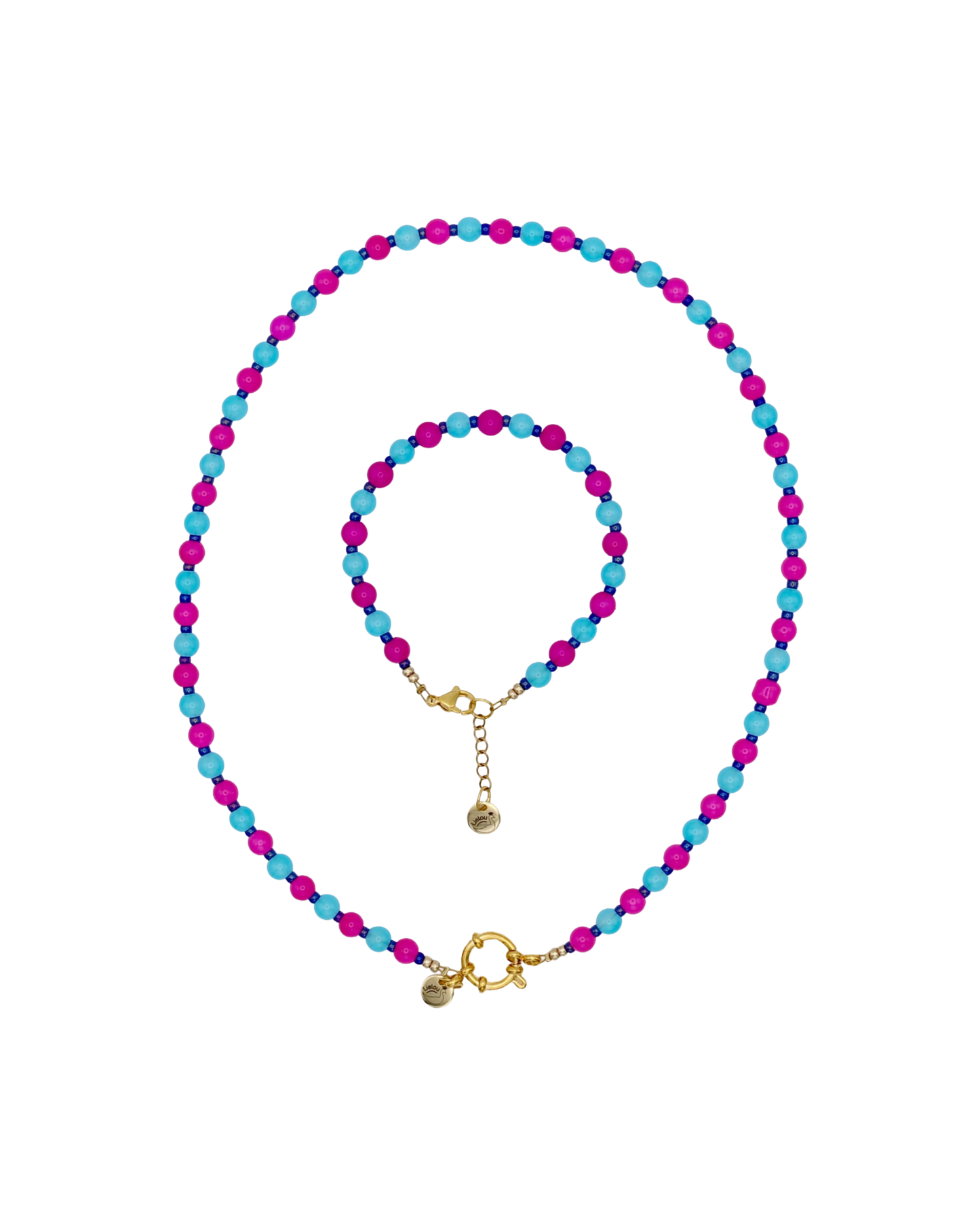 PINK/BLUE BRACELET AURI