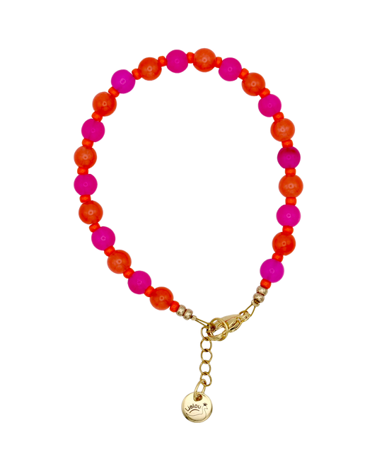 ROZE/ORANJE ARMBAND KAIA